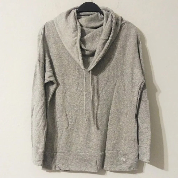 Be Inspired Gray Cowl Neck Sweater - Picture 1 of 5